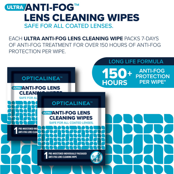 150 Count Lens Wipes for Eyeglasses, Eyeglass Lens Cleaning Wipes  Pre-moistened Individually Wrapped Sracth-Free Streak-Free Eye Glasses  Cleaner Wipes