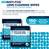 Ultra Anti-Fog Lens Cleaning Wipes - 200ct
