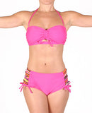 Calypso Pink Adjustable Bikini Bottom - United Republic Affair