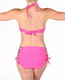 Calypso Pink Adjustable Bikini Bottom - United Republic Affair
