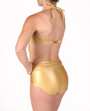 Gold Cirre Bikini Top - United Republic Affair
